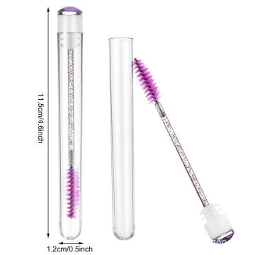 Glitter Eyelash Brush Bulk With Tube